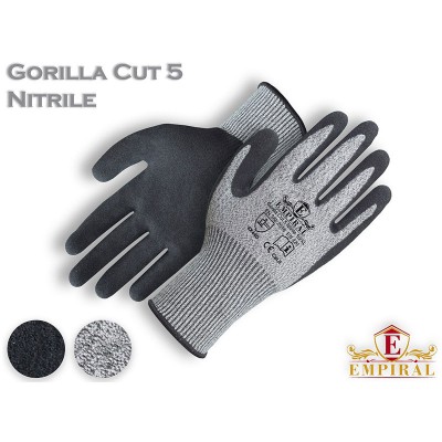 Перчатки Gorilla Cut 5 – Nitrile