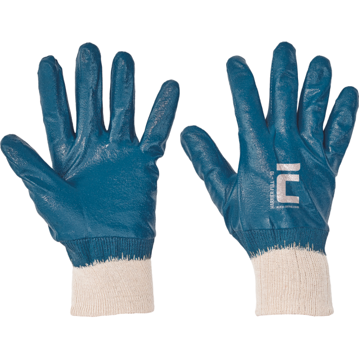 Перчатки облитые нитрилом HARRIER FULL